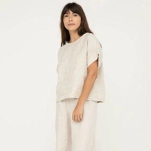 Elizabeth Suzann Linen Georgia Tee